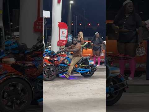 Pullin up on Custom Airbrushed Bikes