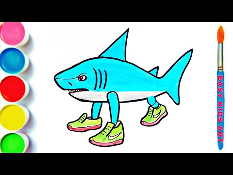 How to Draw Angry Tralalero Tralala | Tralalero Tralala