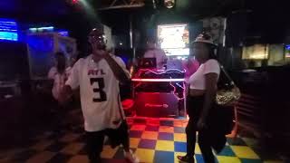 Drama, Atlanta Hip Hop Legend, Performs "Rise Up" at an Atlanta Falcons Podcast Red & Black Event