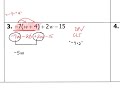 Simplifying Algebraic Expressions