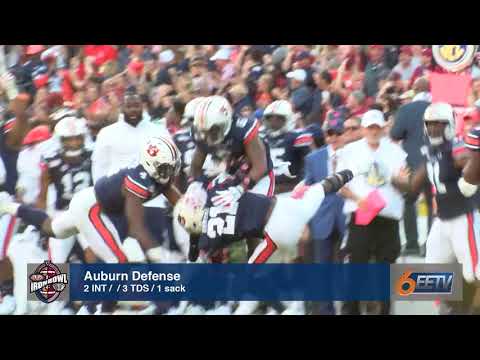 Auburn Defensive Highlights vs Alabama