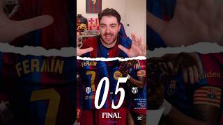 El Barça gana 0-5 al Valencia #fcbarcelona #valencia #futbol #shorts