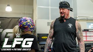 Undertaker shocks PC Athlete by telling her to wear a mask: WWE LFG