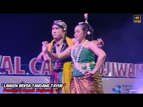 TERBARU‼️TARI LANGEN BEKSA TANDANG TAYUB LIVE FESTIVAL CANDI SOJIWAN #7 2025