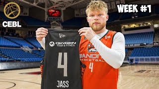 My First Week As A Pro Basketball Player! EP. 1