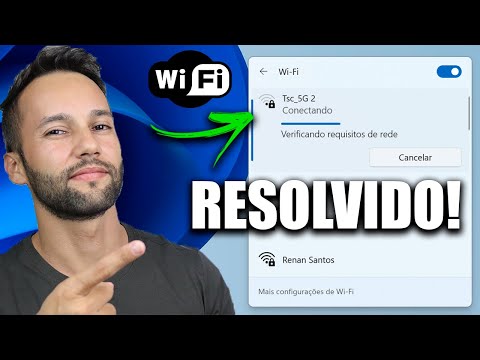 PC NÃO CONECTA NO WIFI DEPOIS DE TROCAR A SENHA