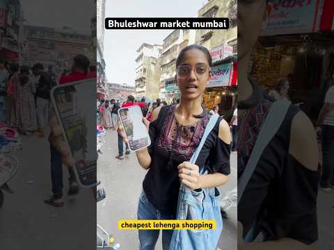 भुलेश्वर मार्केट - Bhuleshwar market starting ₹50 | Lehanga,Dress,Jewelry|  Cheapest market of Mumbai - YouTube