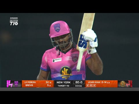 Kusal Perera's 74* off 27 | Match 27 | Northern Warriors vs New York Strikers | AbuDhabi T10 | 2024