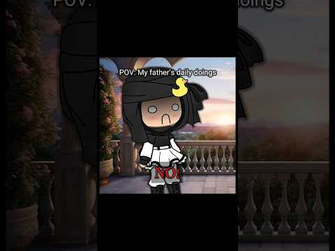 Papa..can we go outside?// #gacha #gachalife #gachaclub #animation #muslimgacha #viral #fyp
