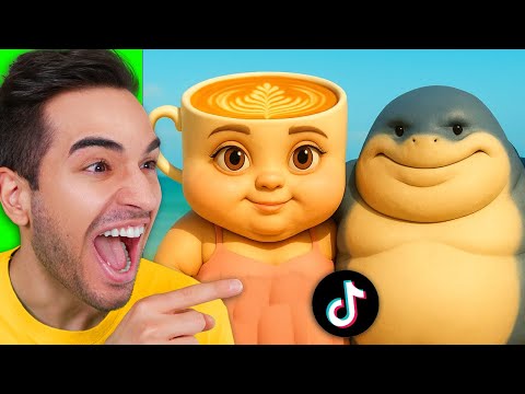 REAZIONE AI NUOVI TIKTOK DEI BRAIN ROT