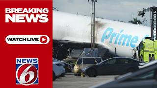 WATCH LIVE: NTSB to give update on deadly Amazon cargo plane crash in Miami