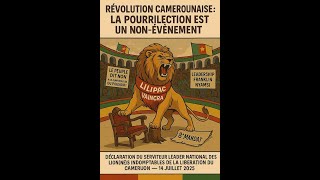 LILIPAC- CANADA  MOBILISE POUR LA REVOLUTION POPULAIRE CITOYENNE AU CAMEROUN : HELEN ESSOKA OEUVRE !