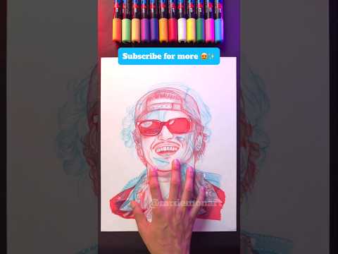 You've NEVER seen Drawing like this...🤯 | ROSÈ and Bruno Mars - APT. #shorts