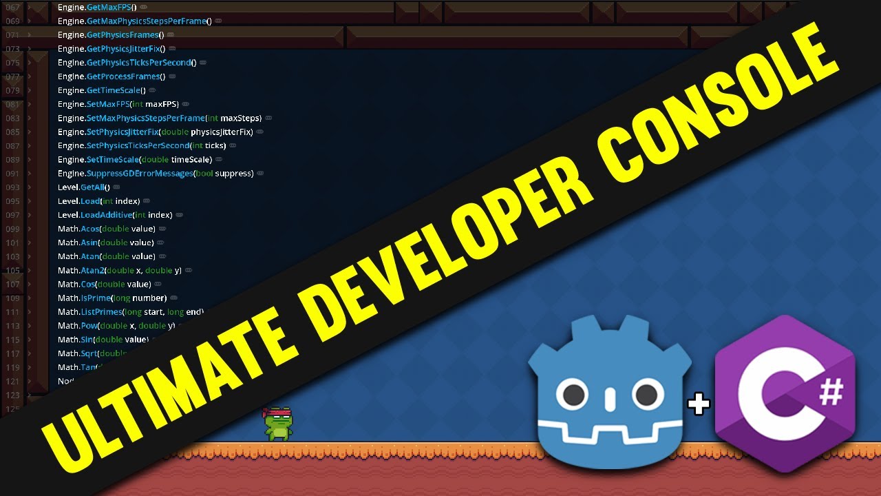 Godot 4 Developer Console