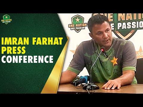 Pakistan Shaheens head coach Imran Farhat press conference ahead of England tour