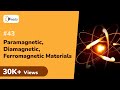 Magnetic Materials and Their Properties