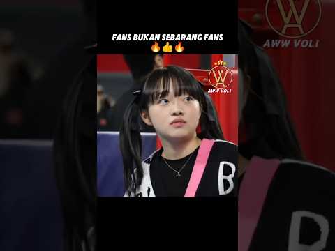 Fans Mega | suka banget☺️ pas natap Mega #volleyball #megawatihangestri #volikorea #redsparks
