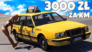 ❄️ NAJDROŻSZE I NAGROSZE TAXI W MIEŚCIE?! | BeamNG Drive |