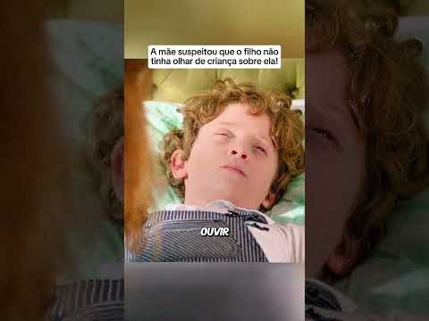 A mãe começou a suspeitar do filho.
