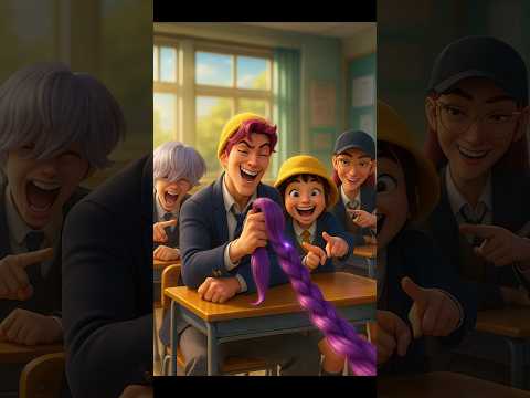 "Everyone Laughing at Rumi at School 😠Then Jinu Gets Angry 😡" #kpop #kpopdemonhunters