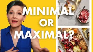 Food Photography: Minimal vs Maximal Approach