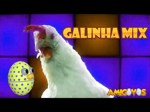 Música infantil Galinha eletrônica remix - Amigovos desenho animado para crianças mov