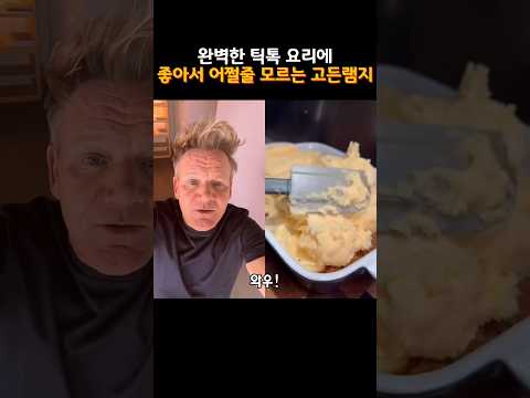 틱톡커 요리에 행복해진 고든램지