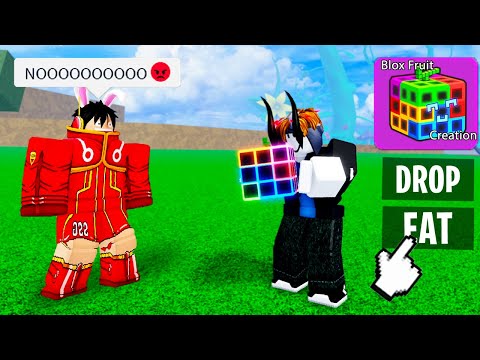 Eating LEGENDARY Fruits in Front of Scammers in Blox Fruits..