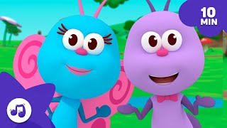 10 Minutes To Sing and Dance with Ti-Ti and To-To Kids Songs & Nursery Rhymes | Boogie Bugs