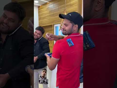 डिलीवरी बाय ने किया ATM card चेन्ज.....