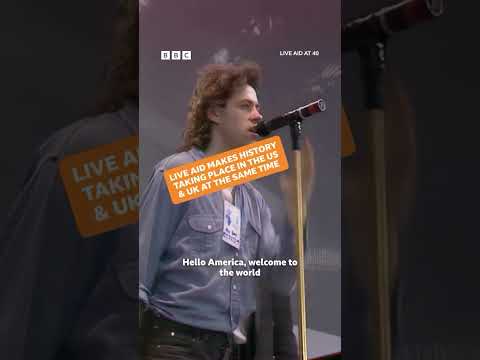 Iconic Moments from Live Aid
