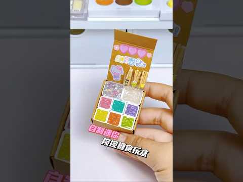 🌸🍭🌸#diy #mini #slime #candy 🔮🍬🔮#kawaii #squishy #cute #ideas #art #clay #craft #easy #make🍄