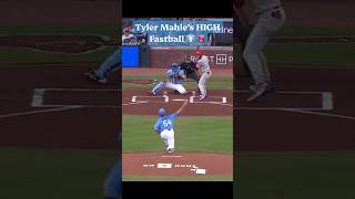 Tyler Mahle’s HIGH Fastball #mlb #baseball