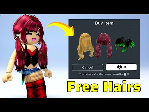 HURRY!!! NEW FREE HAIRS AND COOL UGCs 😍 !! GET IT NOW BEFORE IT IS ALL SOLD OUT !! (2024)