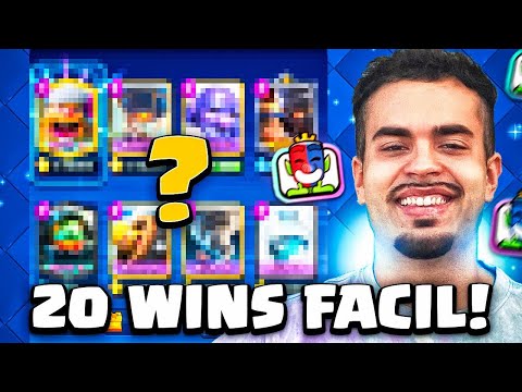 LOS MEJORES MAZOS PARA CONSEGUIR LAS 20 WINS 🔥 CLASH ROYALE