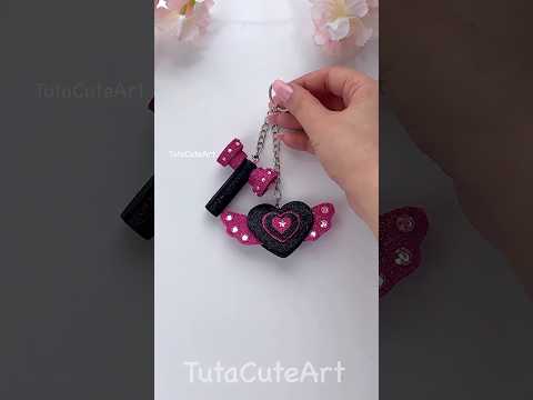 DIY blackpink lightstick keychain ๐ค๐ฉท