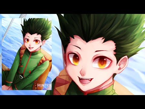 SPEEDPAINT-:-Hunter-x-Hunter-G live : สุ่มหัวข้อวาดภาพกันน♥