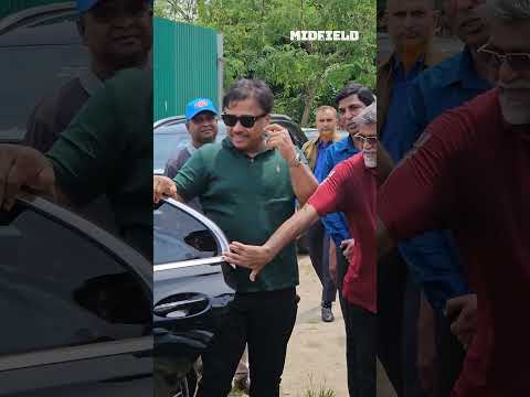 প্রিয় মার্সিডিজে চড়ে পুর্বাচলে বিসিবি বস ফারুক আহমেদ