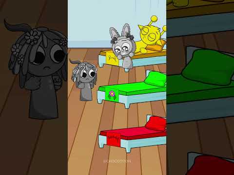 POV: Choose Right Mix color bed challenge, Help Labubu?| Incredibox Sprunki #sprunki