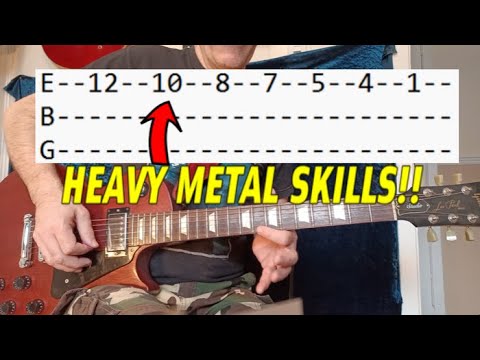 Speed Skills 2 - How To Play a Great Classical Sounding Metal Riff - Guitar Lesson #guitar