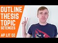 Crafting Effective Thesis Statements and Topic Sentences