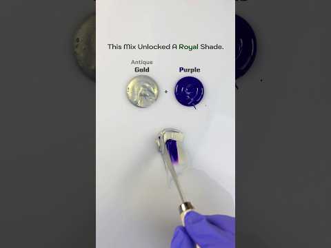 How to make Mount-batten Pink Color Mixing ๐๐จ #colormixing #paintmixing #painting #satisfying