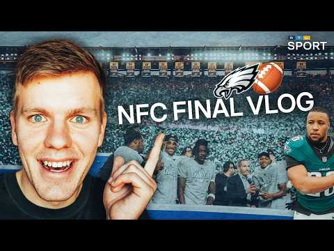 NFL STADION VLOG 🏈🏟 | Championship Game in Philadelphia | Commanders @ Eagles | RTL Sport