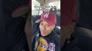 Girls just want to wear comfortable clothes sometimes 😆🤷🏾‍♀️ #shorts #comedy #laugh
