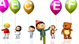 🎈 ABC Balloon Fun with Mia! | Sing the Alphabet Song! | Fun Baby Songs | Classic Baby Songs