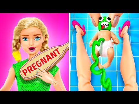 eww! 😖 Let's make the Doll DIY heels!🔥 #shorts