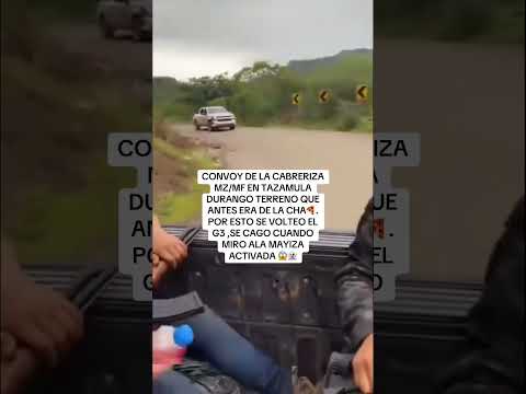 CONVOY DE LA CABRERIZA MZ/MF EN TAZAMULA DURANGO TERRENO QUE ANTES ERA DE LA CHA🍕#loschapitos