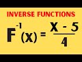 Finding Inverses of Functions