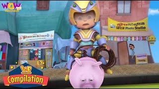 സൂപ്പർഹീറോ വീർ | Vir The Robot Boy | Compilation 10 | Best malayalam story | Cartoon