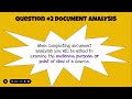 Analyzing Document Relationships and Context